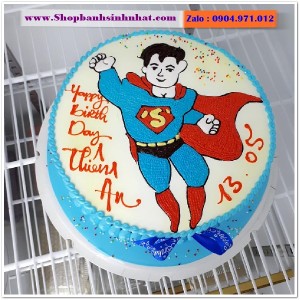 Bánh Sinh Nhật Siêu Nhân - US22